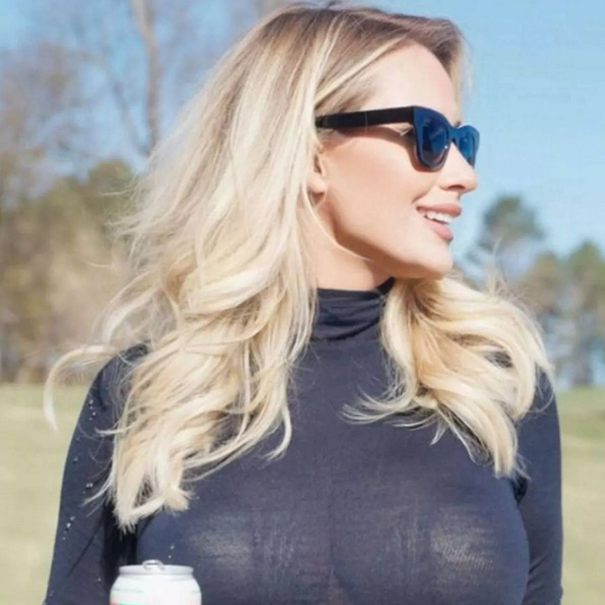 Paige Spiranac Suffers Wardrobe Malfunction With See Through Top On