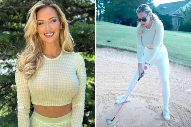 Paige Spiranac Turns Up The Heat In A Dazzling See Through Outfit On The Golf Course As Fans
